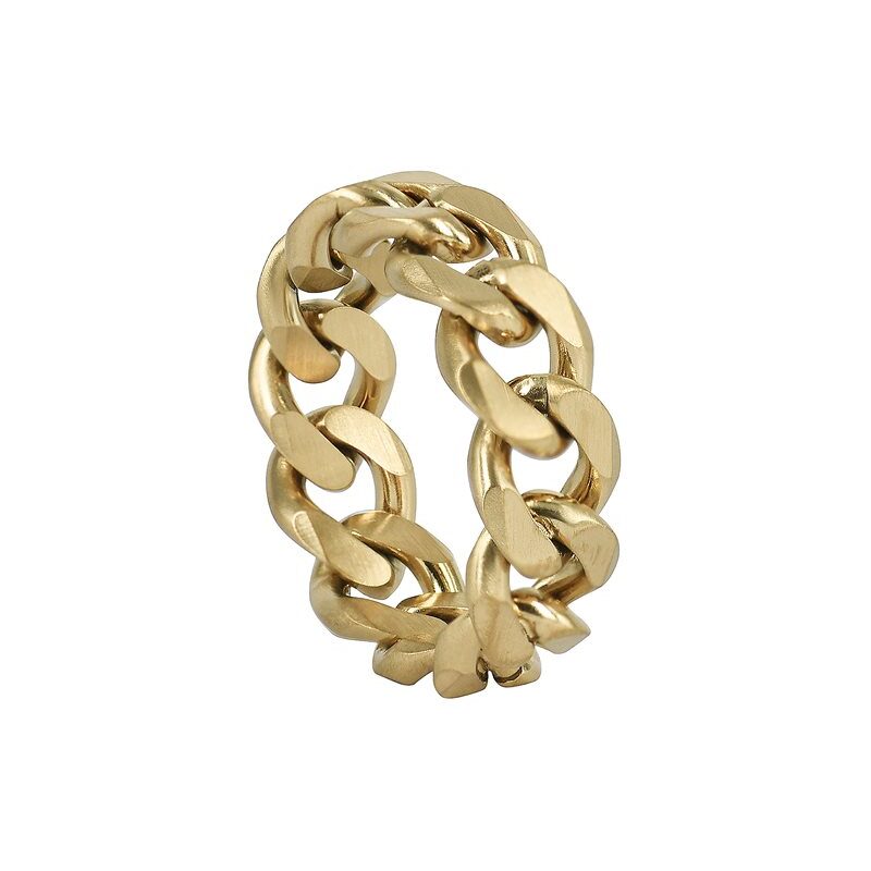 AROCK Ring Dylan Matt Guld