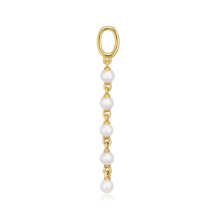 Sif Jakobs Hoop Charm Perla Cinque