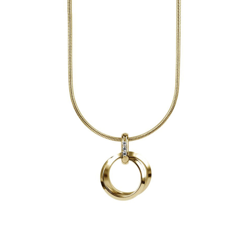 astrid&agnes Halsband Carolin Kort Guld