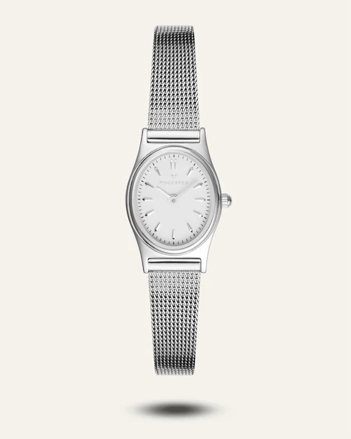 Mockberg Retro Mesh Silver