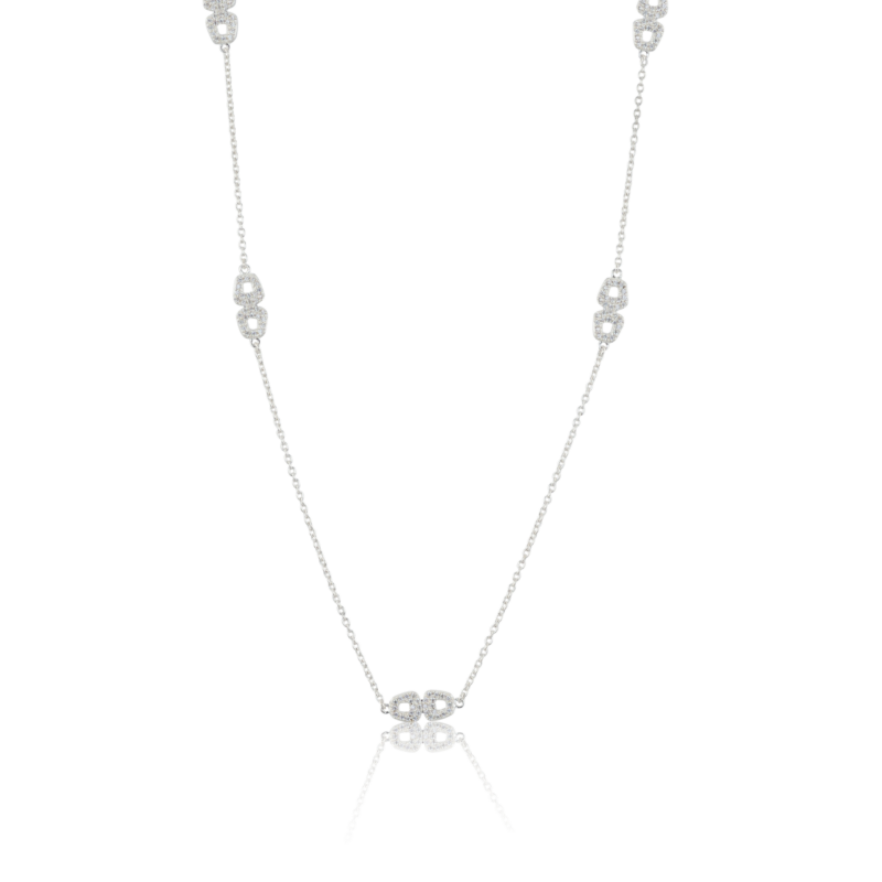 Gynning Jewelry Classy Long Halsband Silver